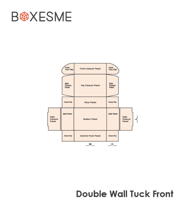 DOuble Wall Tuck Front